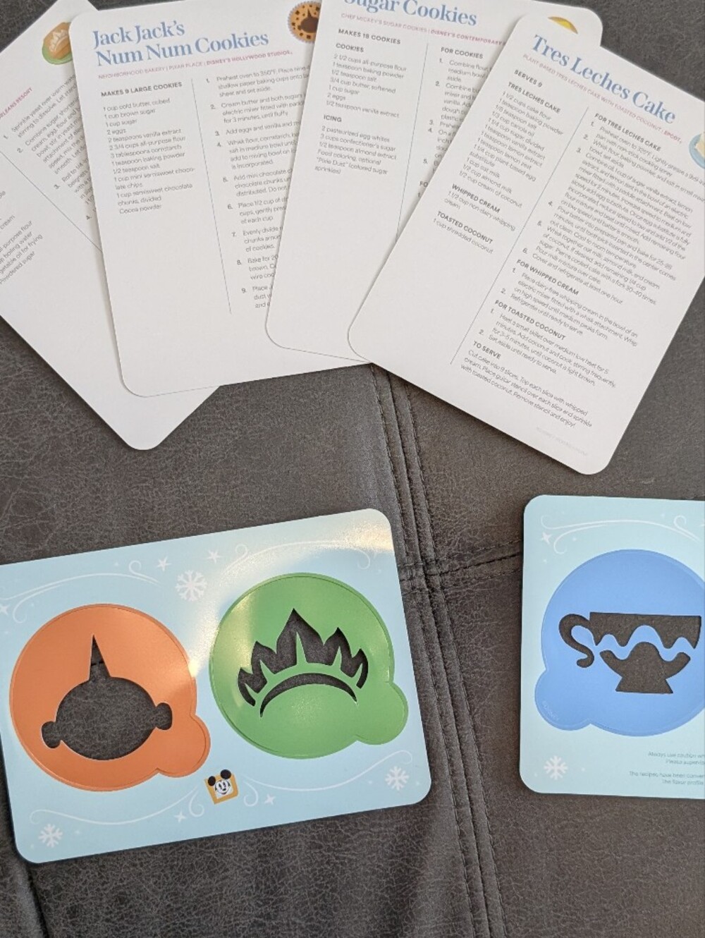 Disney World Annual Passholder Baking Stencils